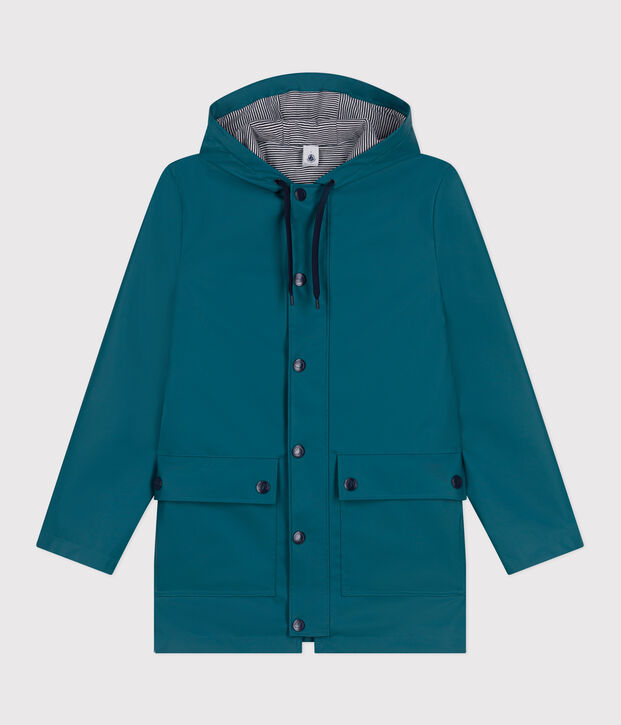 Chubasquero emblem&aacute;tico unisex verde