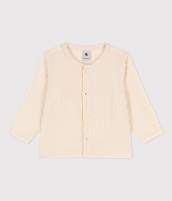 Camisa de gasa de algodón de bebé crudo AVALANCHE