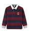 Polo de rugby de manga larga azul SMOKING/rojo OGRE