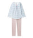 Pijama estampado para niña