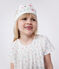 Camisón disfraz y diadema infantil de algodón blanco MARSHMALLOW/blanco MULTICO