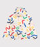 Cortavientos infantil ultraligero blanco MARSHMALLOW/blanco MULTICO
