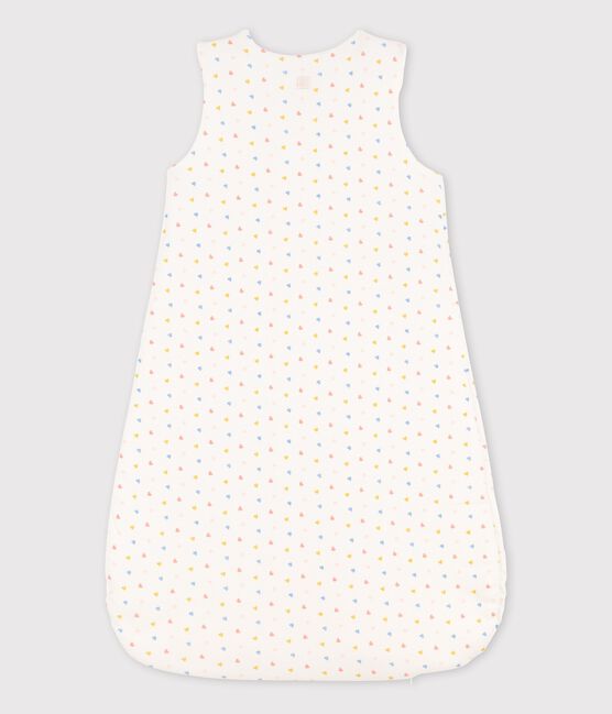 Saco de algodón orgánico de bebé blanco MARSHMALLOW/blanco MULTICO