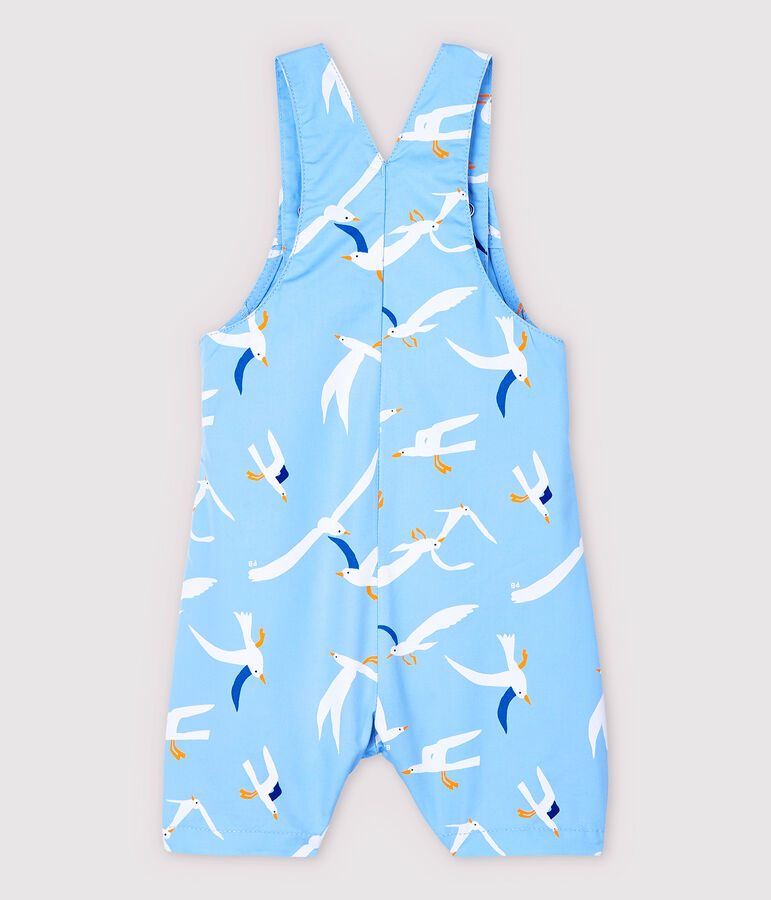 Peto corto de sarga irresistible de beb&eacute; ni&ntilde;o azul/multicolor