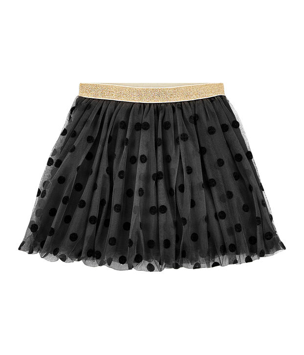 Falda de tul para ni&ntilde;a gris