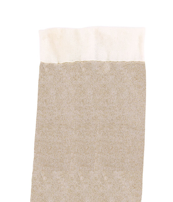 Leotardos microfibra blanco MARSHMALLOW/amarillo DORE