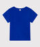 Camiseta L'ICONIQUE de lino de mujer azul PERSE