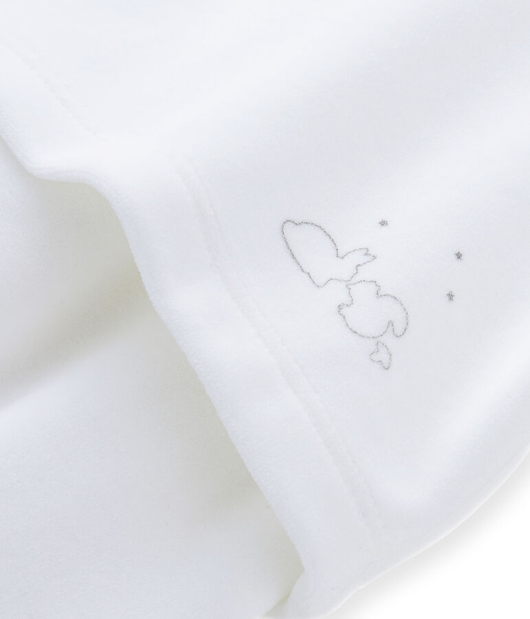 Unisex baby top and trouser set blanco/gris