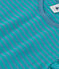Camiseta de algodón a rayas para niña verde LAVIS/azul VERDE