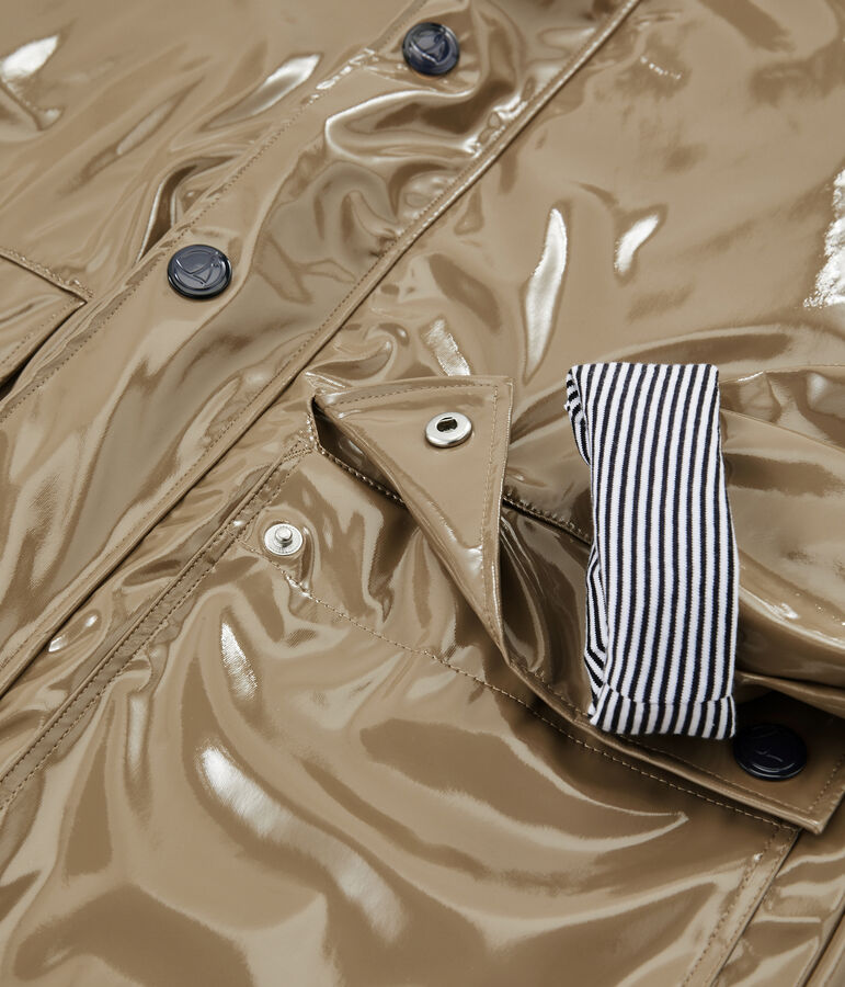 Impermeable para mujer marron