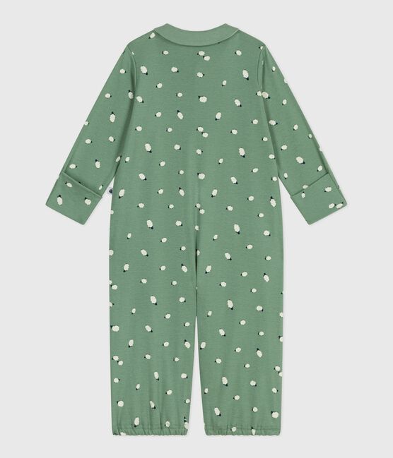 Mono saco de algodón con cuello estampado para bebé SAULE/ MULTICO