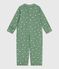 Mono saco de algodón con cuello estampado para bebé SAULE/ MULTICO