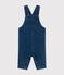 Peto largo de tejido denim para bebé azul BLEU DELAVE