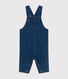 Peto largo de tejido denim para bebé