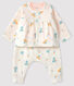 Conjunto de 3 piezas para bebé niña de punto