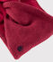 Braga de cuello trenzada de punto de niño/niña rosa POPPY