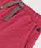 Shorts de punto flameado para niña rosa PAPI