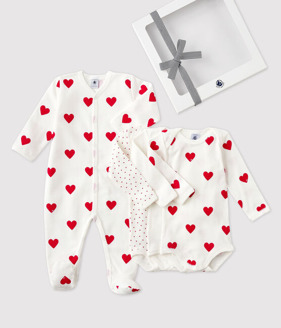 Estuche de regalo de corazones para bebé variante 1