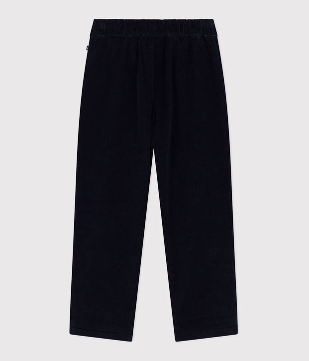 Pantal&oacute;n infantil recto y liso de pana SMOKING