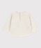 Camiseta de túbico de manga larga para bebé beige MONTELIMAR CHINE