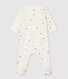 Pijama enterizo de perritos de colores de bebé de algodón ecológico