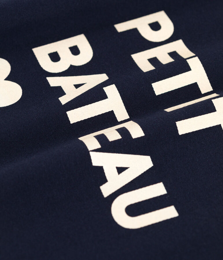 Camiseta La BOXY ancha de algod&oacute;n para mujer azul