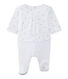 Pelele blusa bebé mixto bi-materia