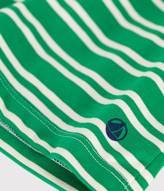 Camiseta de punto ligero a rayas para niña PRADO/ AVALANCHE