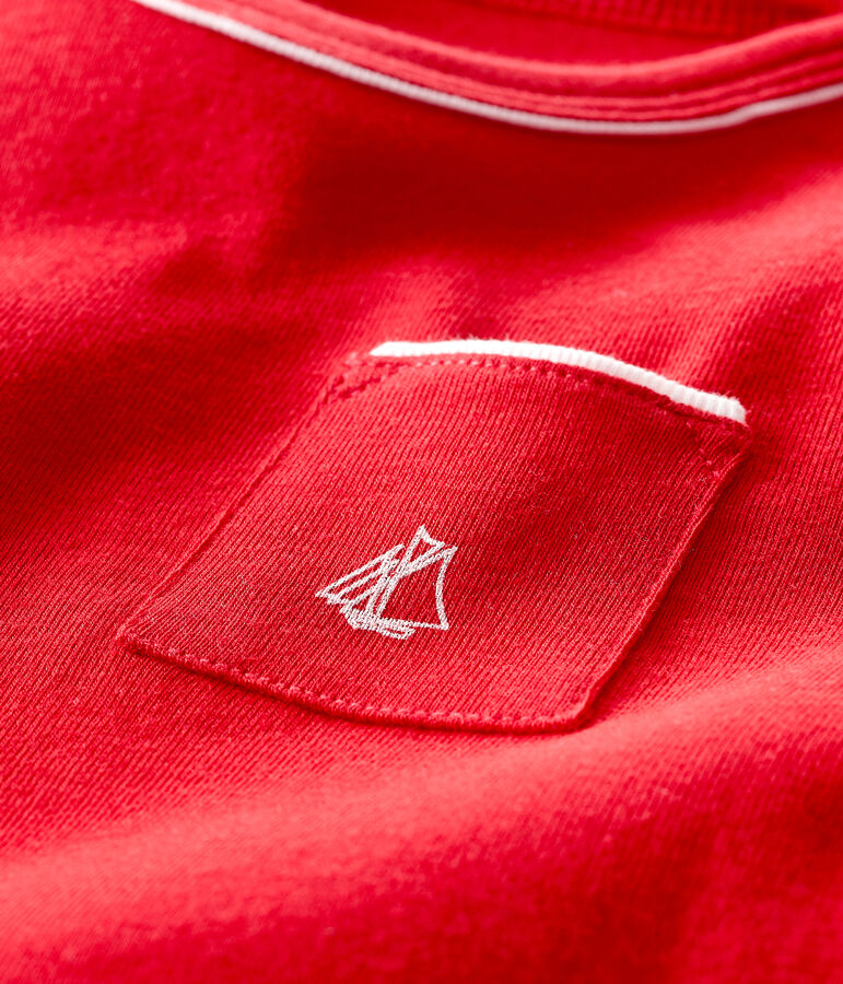Tee shirt manches courtes b&eacute;b&eacute; gar&ccedil;on rojo
