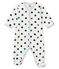 Pelele de noche para bebé niño blanco MARSHMALLOW/blanco MULTICO