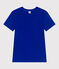 Camiseta Icónica lisa de algodón para mujer azul SURF