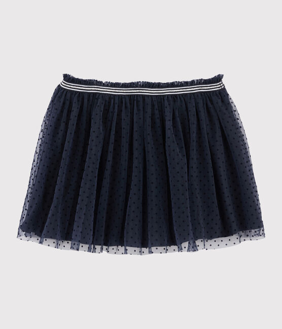 Falda de tul para niña azul SMOKING
