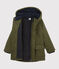 Parka para niño verde MILITARY