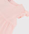 Vestido sin mangas de bebé de popelina rosa FLEUR
