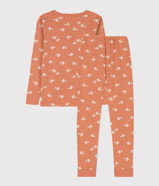 Pijama de algodón ajustado para niña SIENNA/ AVALANCHE