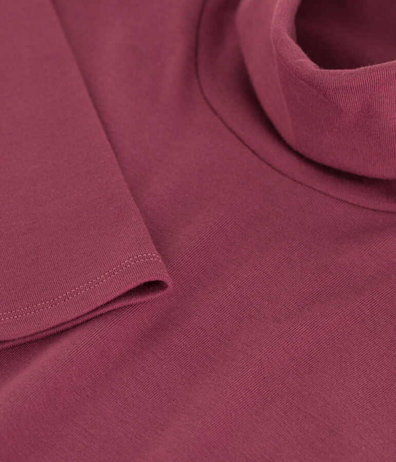 Camiseta L'ICONIQUE de algod&oacute;n con cuello vuelto para mujer marron JUKE BOX