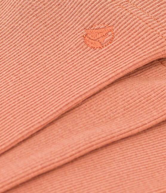 Leggings de algodón de niña rosa SIENNA