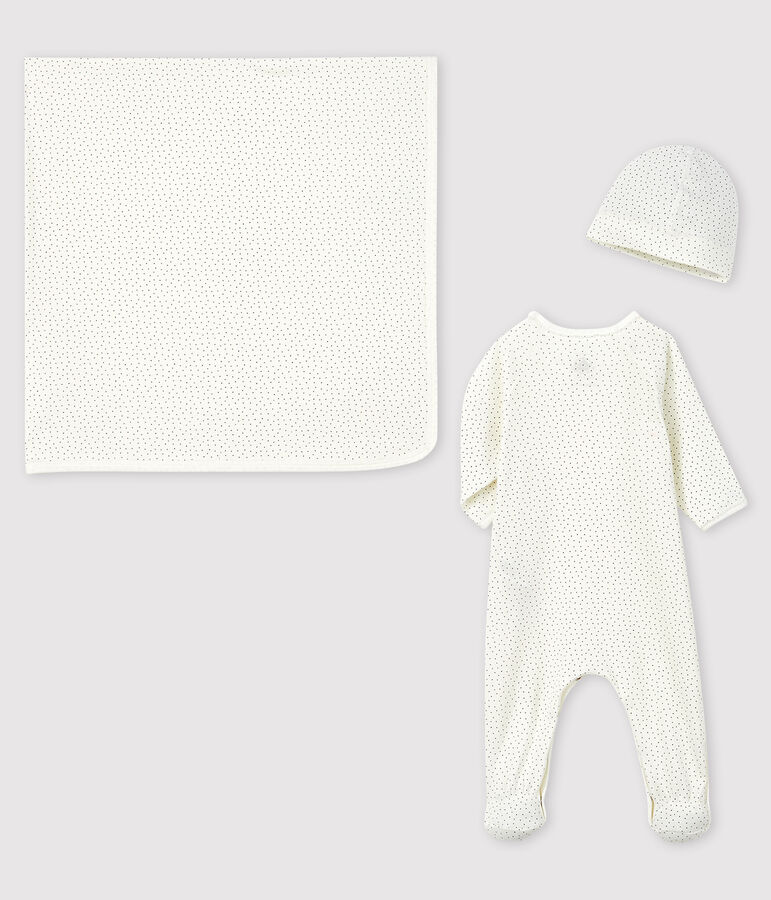 Estuche de regalo de nacimiento de punto para beb&eacute; ni&ntilde;a variante 1