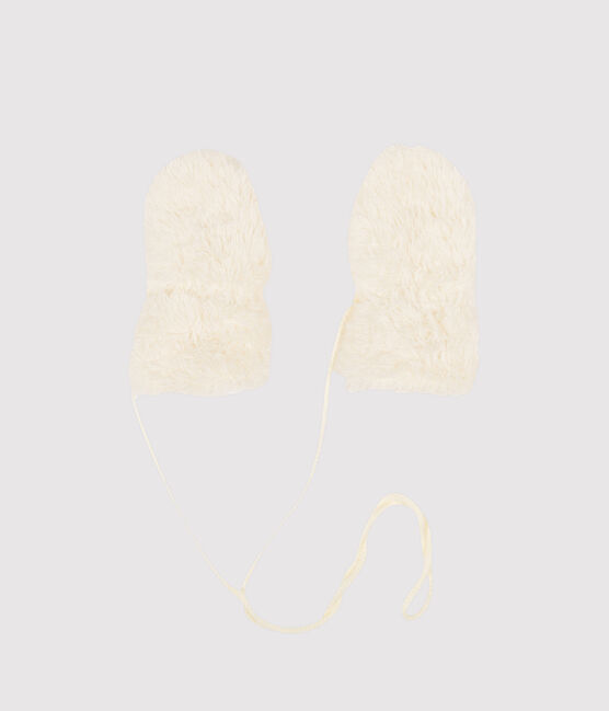 Manoplas para bebé niña blanco MARSHMALLOW