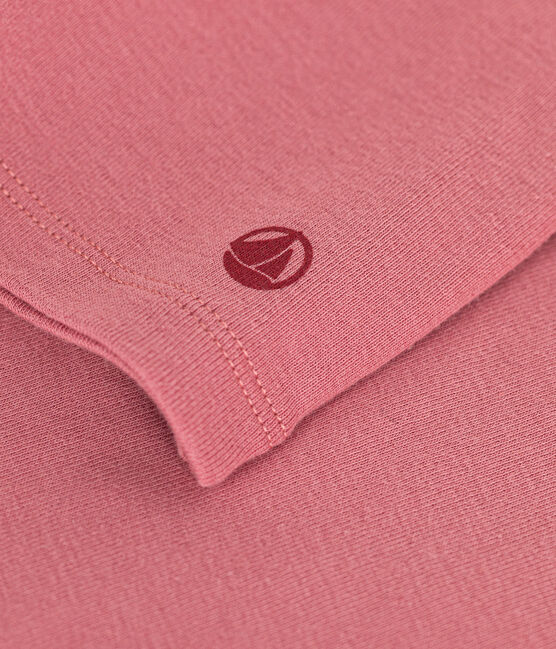 Camiseta de manga larga de punto para niña rosa ROSEWOOD