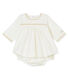 Vestido y bloomer para bebé niña