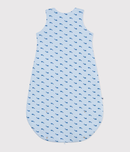 Saco de algodón para bebé con estampado de ballenas TOG 2 azul TOUDOU/ ALASKA