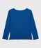 Camiseta marinera de algodón de mujer azul SMOKING/ RUISSEAU