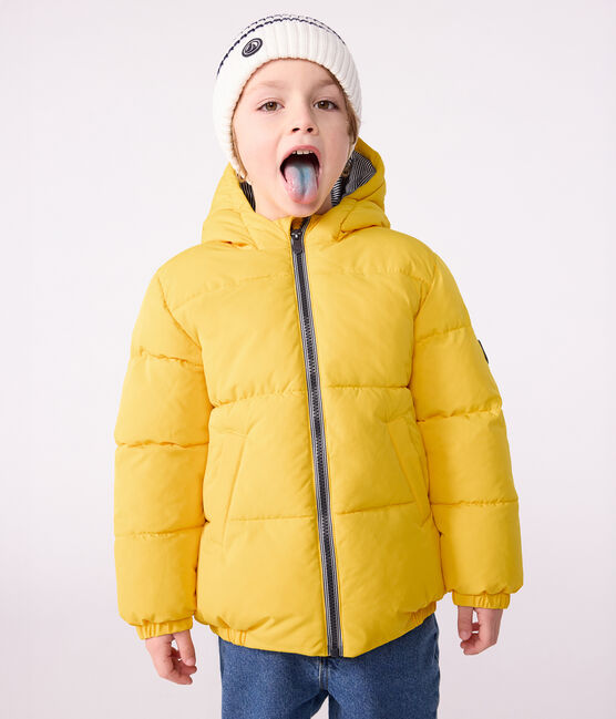 Plumífero infantil liso amarillo JAUNE