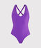 Traje de baño de 1 pieza ecorresponsable para mujer REAL
