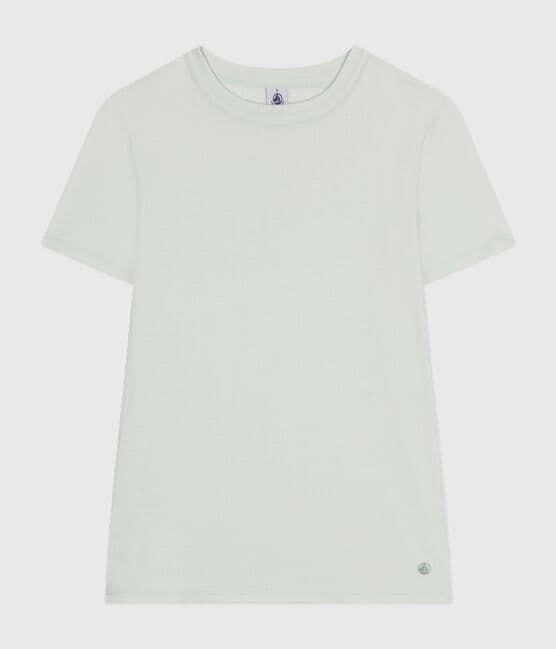 Camiseta L'Iconique lisa de algodón de mujer azul POOL