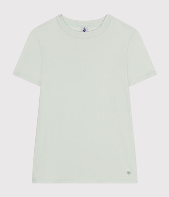 Camiseta L'Iconique lisa de algodón de mujer azul POOL