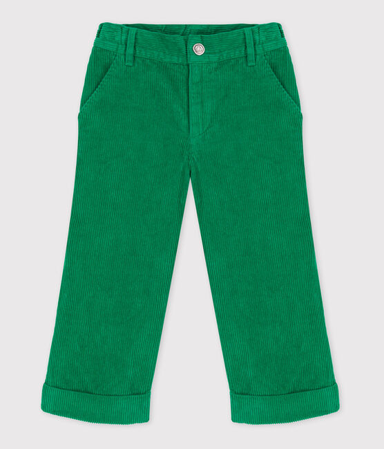 Pantalón de pana de niña MATCHA