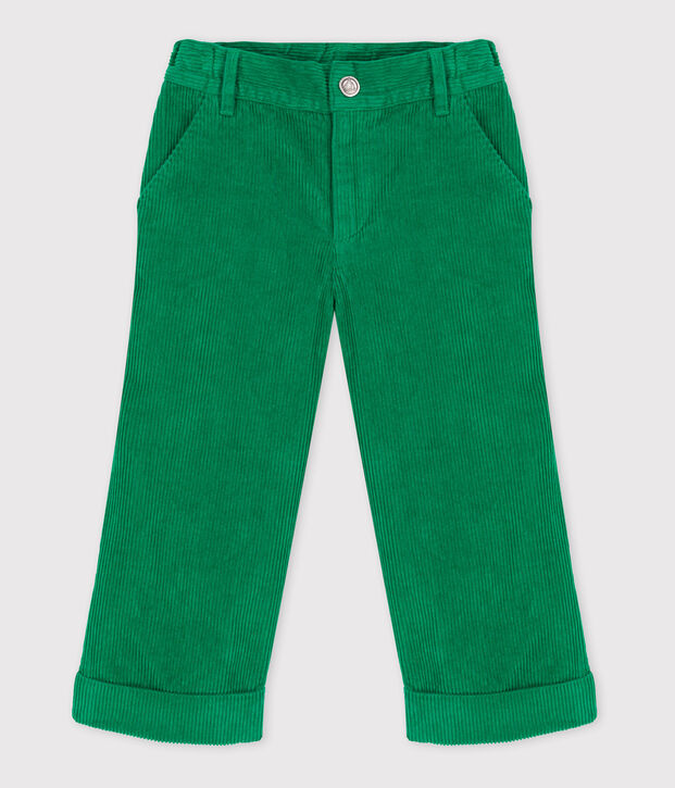 Pantal&oacute;n de pana de ni&ntilde;a MATCHA