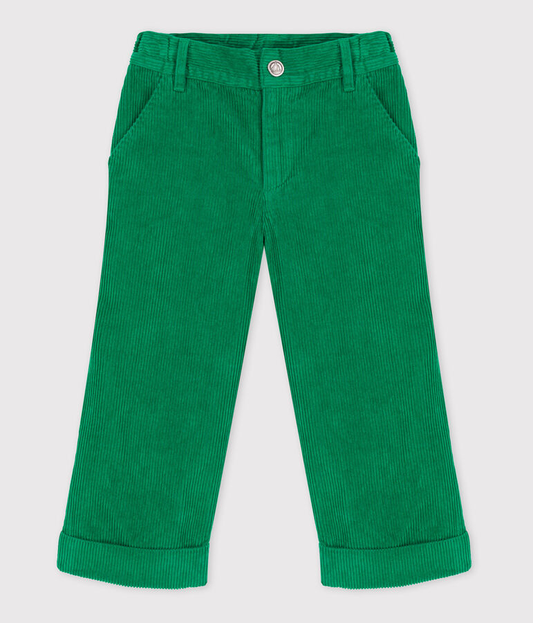 Pantal&oacute;n de pana de ni&ntilde;a MATCHA